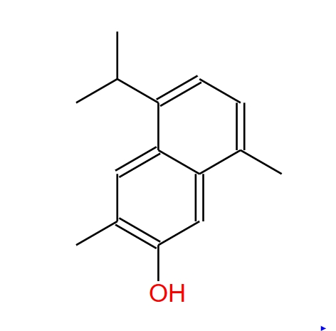 5-异丙基-3,8-二甲基-2-萘酚