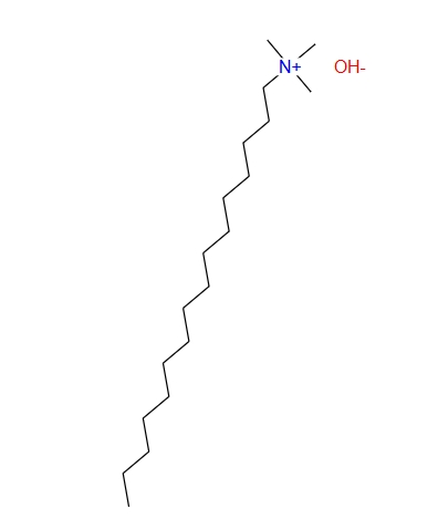 十六烷基三甲基氢氧化铵