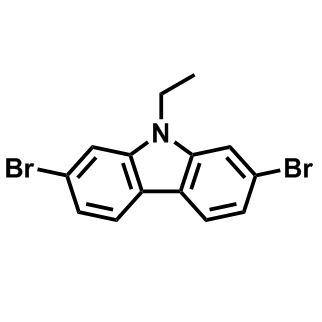 2,7-二溴-9-乙基-9H-咔唑 882883-55-8