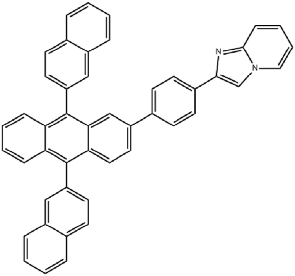 2-(4-(9,10-二(萘-2-基)蒽-2-基)苯基)咪唑并[1,2-a]吡啶