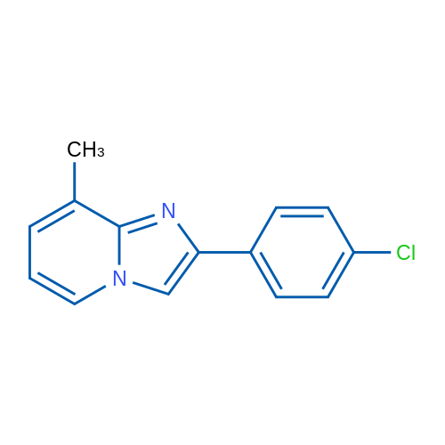 2-(4-Chlorophenyl)-8-methylimidazo[1,2-a]pyridine