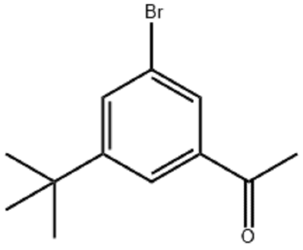 3-叔丁基-5-溴-1-乙酰基苯