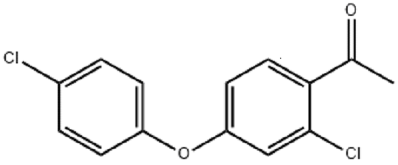 2-氯-4-(4-氯苯氧基)苯乙酮