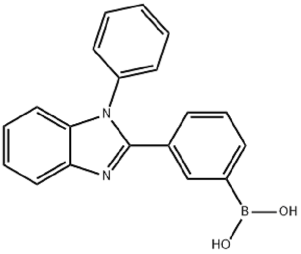 [3-(1-苯基苯并咪唑-2-)苯基]苯硼酸