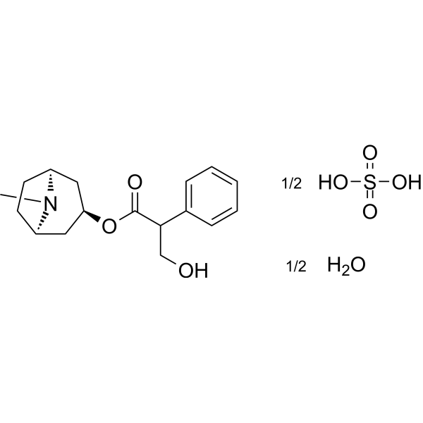 Chemleader 阿托品硫酸盐一水合物，Atropine Sulfate Monohydrate，5908-99-6,  Purity: 99.23%