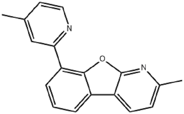 8-[4-甲基-2-吡啶基]-2-甲基苯并呋喃[2,3-B]吡啶