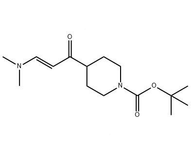 反式4-(3-(二甲基氨基)丙烯酰基)哌啶-1-羧酸叔丁酯1799799-87-3