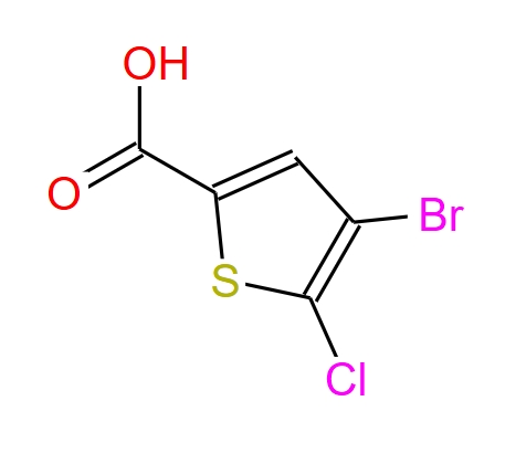 4-溴-5-氯噻吩-2-羧酸