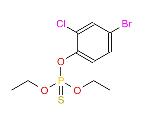 O,O-二乙基-O-(2-氯-4-溴苯基)硫代磷酸酯