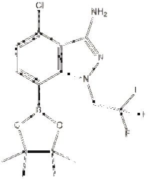 4-氯-7-(4,4,5,5-四甲基-1,3,2-二氧杂硼烷-2-基)-1-(2,2,2-三氟乙基)-1H-吲唑-3-胺