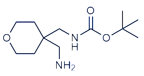 ((4-(氨基甲基)四氢-2H-吡喃-4-基)甲基)氨基甲酸叔丁酯