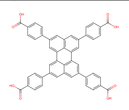 Benzoic acid, 4,4',4'',4'''-(2,5,8,11-perylenetetrayl)tetrakis- 