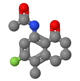 N-(3-氟-4-甲基-8-氧代-5,6,7,8-四氢-1-萘基)乙酰胺；143655-58-7