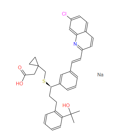 孟鲁司特钠；151767-02-1；Montelukast sodium