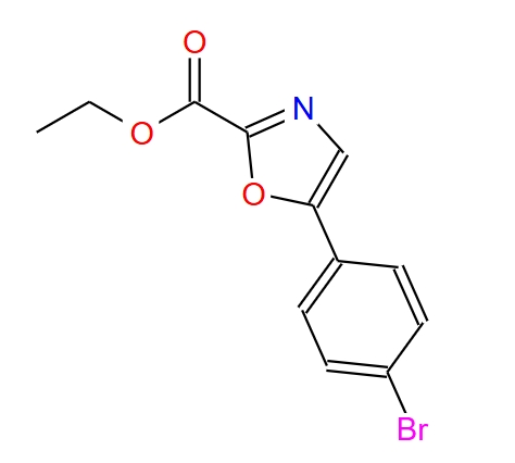 5-(4-溴苯基)恶唑-2-甲酸乙酯