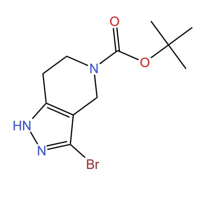 3-溴-6,7-二氢-1H-吡唑并[4,3-c]吡啶-5(4H)-羧酸叔丁酯