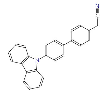 2-(4'-(9H-咔唑-9-基)-[1,1'-联苯]-4-基)乙腈