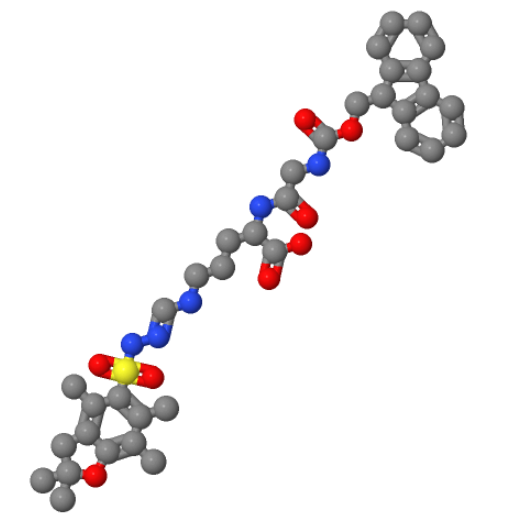 L-Ornithine, N-[(9H-fluoren-9-ylmethoxy)carbonyl]glycyl-N5-[[[(2,3-dihydro-2,2,4,6,7-pentamethyl-5-benzofuranyl)sulfonyl]amino]iminomethyl]-