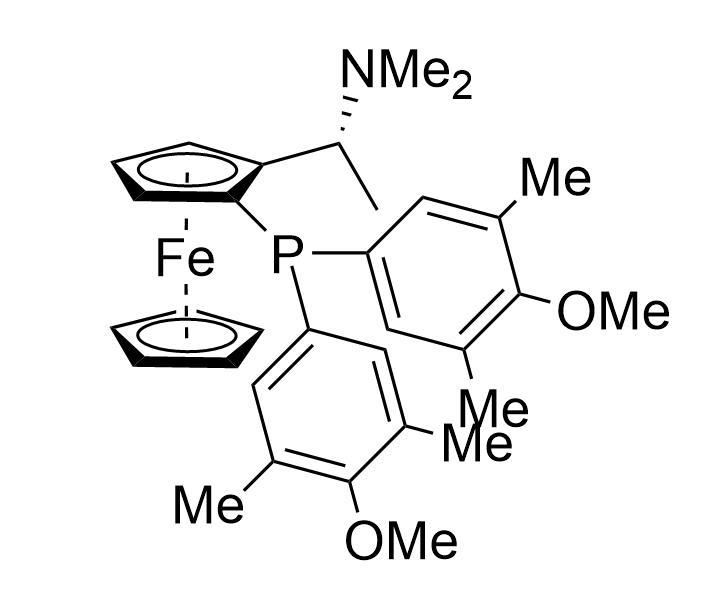 (S)-1-[双(4-甲氧基-3,5-二甲基苯基)膦基]-2-[(R)-1-(二甲基氨基)乙基]二茂铁 607365-35-5