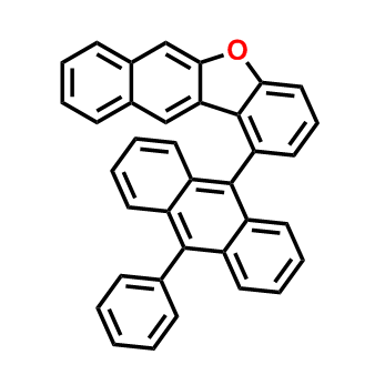 1-(10-苯基蒽-9-基)萘并[2,3-b]苯并呋喃