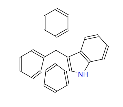 3-三苯甲基-1H-吲哚