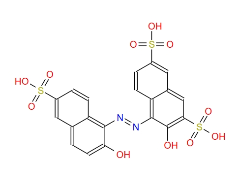 1-(2-羟基-6-磺基-1-萘偶氮)-2-萘酚-3,6-二磺酸