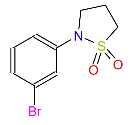 2-(3-溴苯基)异噻唑烷-1,1-二氧化物