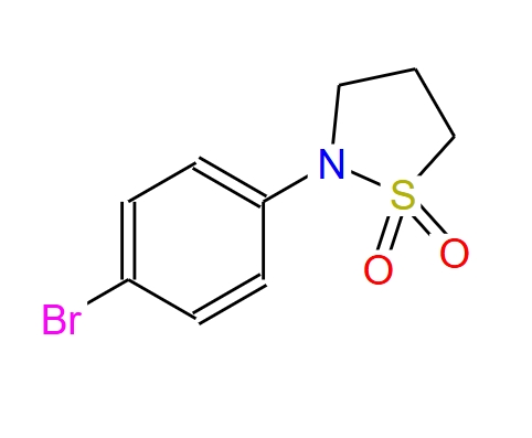 2-(4-溴苯基)异噻唑烷-1,1-二氧化物