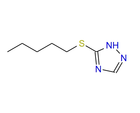 3-(戊基硫代)-4H-1,2,4-噻唑