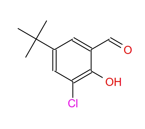 5-叔丁基-3-氯-2-羟基苯甲醛
