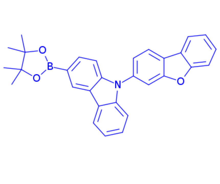 9-（二苯并[b，d]呋喃-3-基）-3-（4,4,5,5-四甲基-1,3,2-二氧杂硼烷-2-基）-9H-咔唑；1613325-86-2