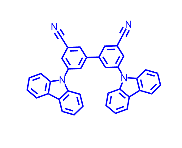 [1,1'-Biphenyl]-3,3'-dicarbonitrile, 5,5'-di-9H-carbazol-9-yl-