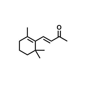 beta-紫罗酮；(E)-4-(2,6,6-三甲基丙-1-烯-1-基)丁-3-烯-2-酮  79-77-6