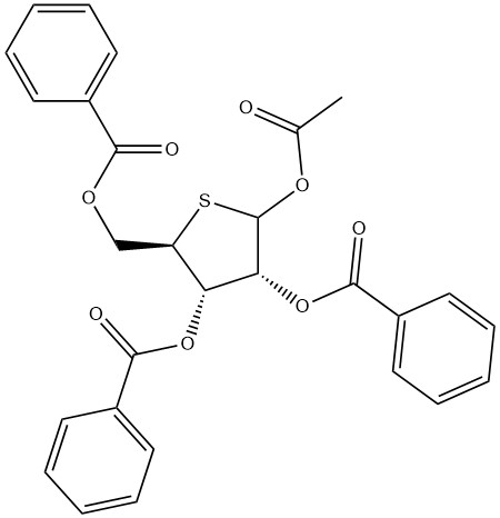 2,3,5-2,3,5-Tri-O-benzoyl-1-O-acetyl-4-thio-D-ribofuranose三-O-苯甲酰基-1-O-乙酰基-4-硫-D-核糖