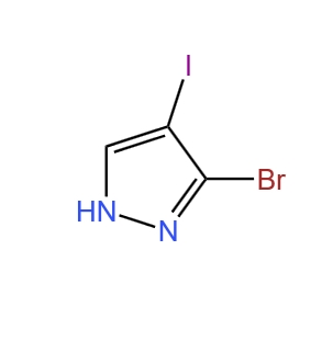 3-溴-4-碘-1H-吡唑