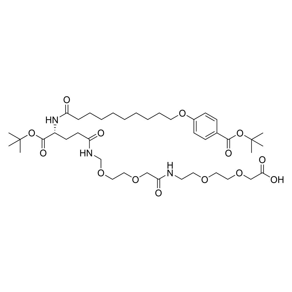 tBuO-Bz-Seb-Glu(AEEA-AEEA-OH)-OtBu