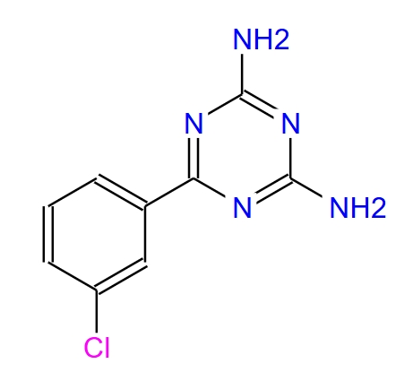 6-(3-氯苯基)-1,3,5-三嗪-2,4-二胺