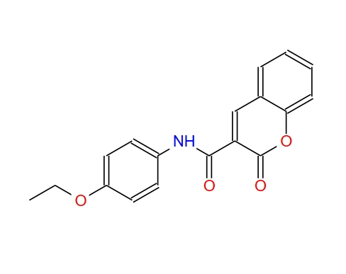 N-(4-乙氧基苯基)香豆素-3-甲酰胺