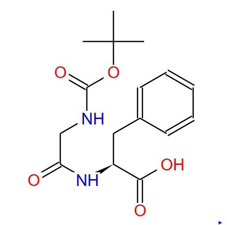 (叔丁氧羰基)甘氨酰-L-苯丙氨酸