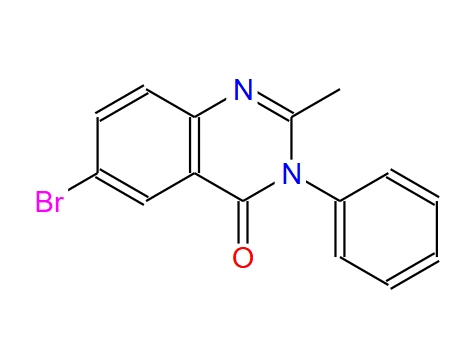 6-溴-2-甲基-3-苯基喹唑啉-4(3H)-酮