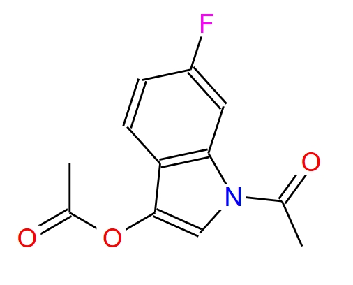 6-氟-1,3-二乙酰基吲哚