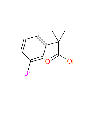 124276-95-5；1-(3-溴苯基)环丙烷甲酸；1-(3-BROMOPHENYL)CYCLOPROPANECARBOXYLIC ACID