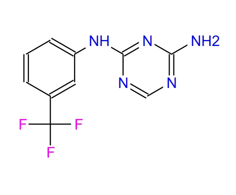 N-(3-三氟甲基-苯基)-[1,3,5]三嗪-2,4-二胺