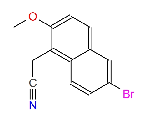 (6-溴-2-甲氧基-1-萘基)乙腈