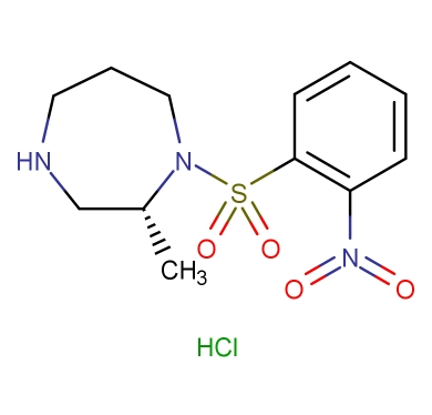 (R)-2-甲基-1-((2-硝基苯基)磺酰基)-1,4-二氮杂卓盐酸盐；1411975-60-4；(R)-2-Methyl-1-((2-nitrophenyl)sulfonyl)-1,4-diazepane hydrochloride