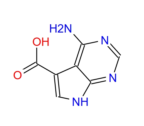 4-氨基-7H-吡咯并[2,3-D]嘧啶-5-羧酸