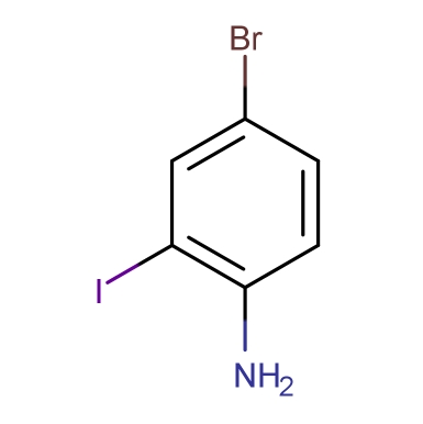 4 -溴- 2 - 碘苯甲胺；66416-72-6；4-BROMO-2-IODOANILINE