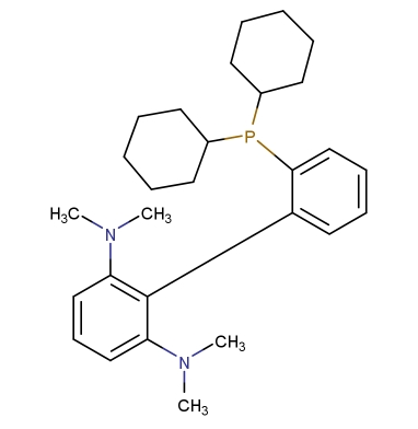 2-二环己基膦-2'6'-双(N,N-二甲胺基)-1,1'-联苯；1160556-64-8；2-Dicyclohexylphosphino-2',6'-bis(N,N-dimethylamino)biphenyl