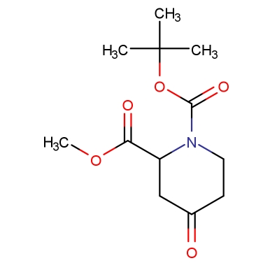 N-Boc-4-哌啶酮-2-羧酸甲酯；81357-18-8；Methyl N-Boc-4-oxo-piperidine-2-carboxylate