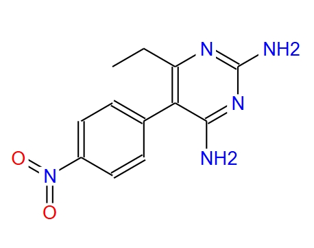 6-乙基-5-(4-硝基苯基)嘧啶-2,4-二胺